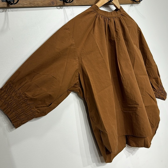 Uniqlo Cotton High-Neck Short Sleeve Top - Picture 4 of 10